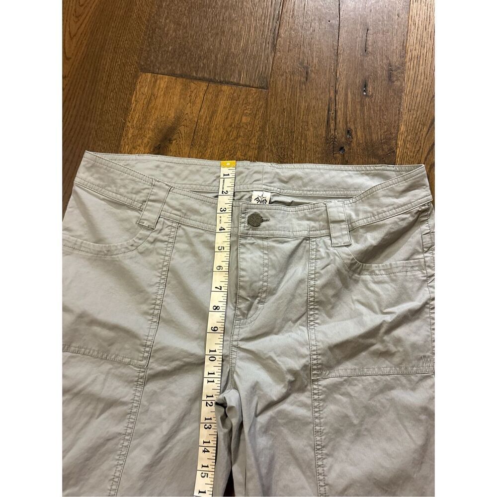 Prana gray pants trousers 12 lightweight - Picture 7 of 9